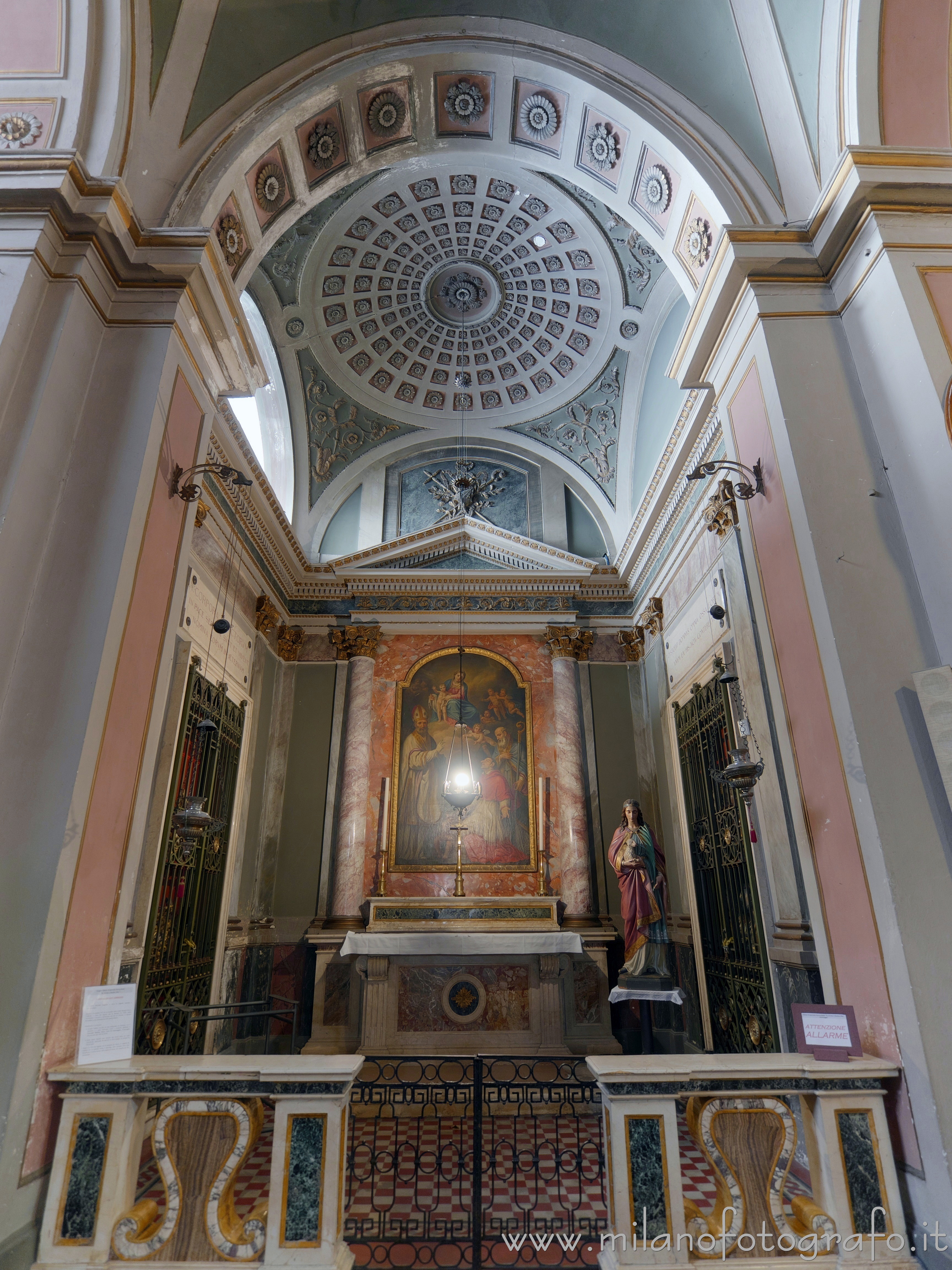 Caravaggio (Bergamo, Italy) - Chapel of St. Ambrose in the Church of the Saints Fermo and Rustico - Full resolution picture